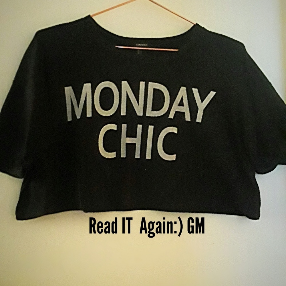 Black Crop Top